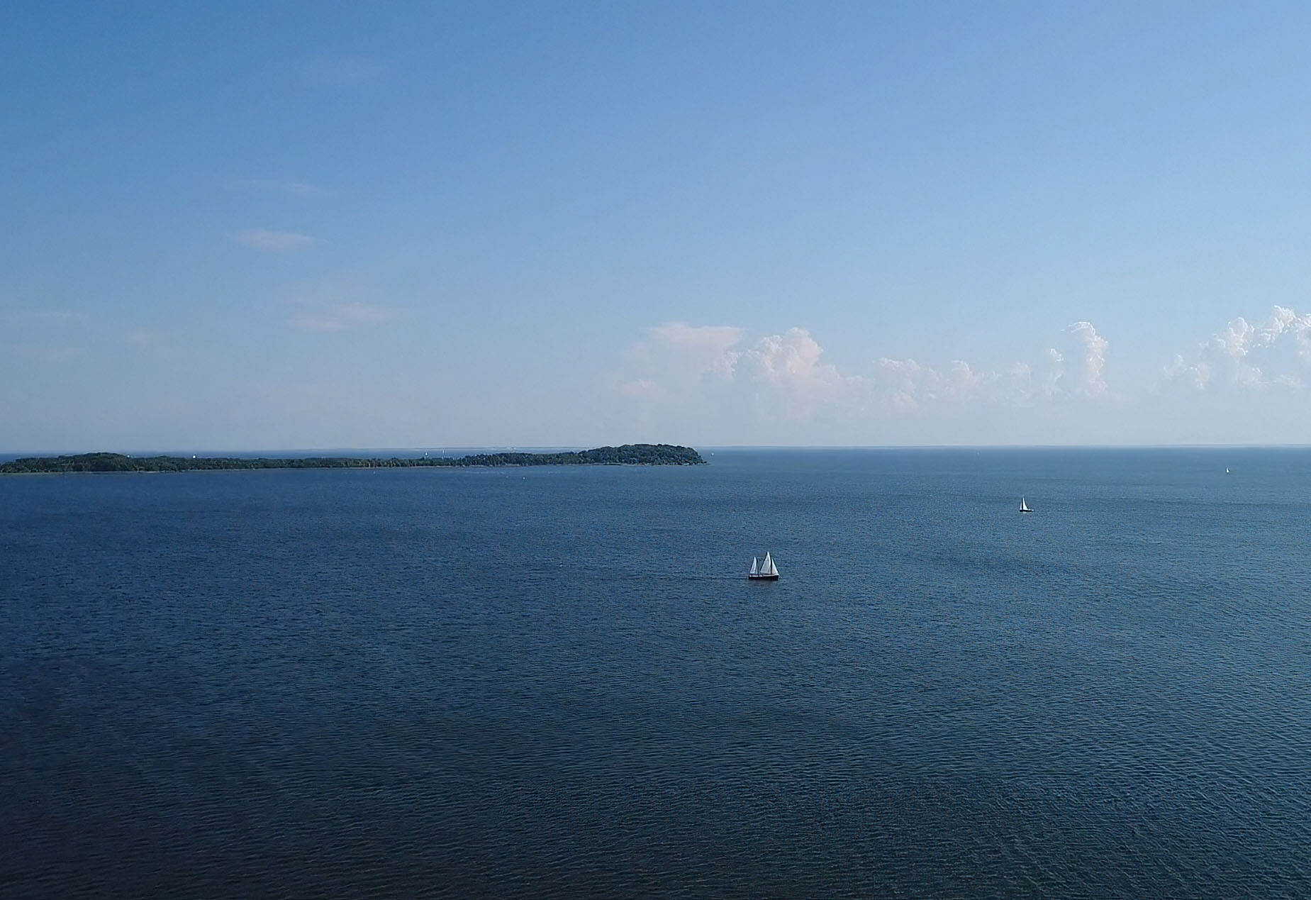 Segeln rund Insel Vilm