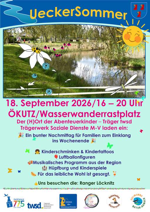 UeckerSommer mit dem (H)Ort der Abenteuerkinder