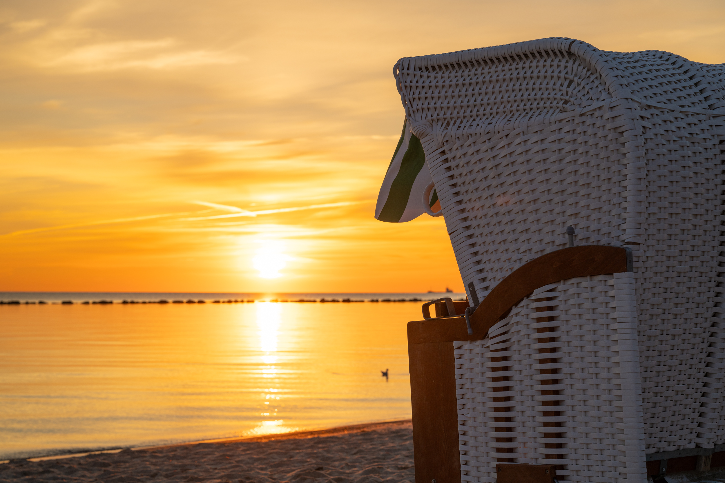 Strandklänge an der Beachbar