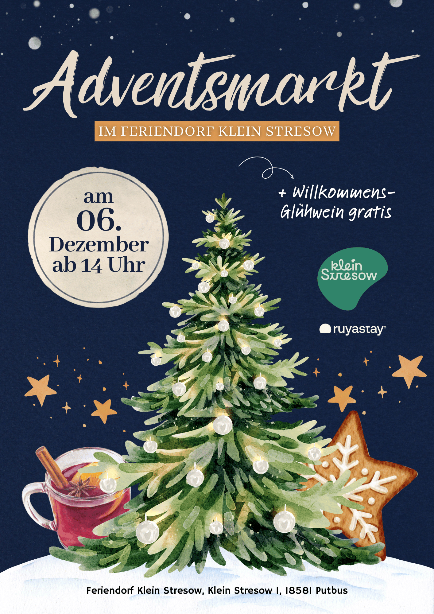 Adventsmarkt Klein Stresow bei Putbus