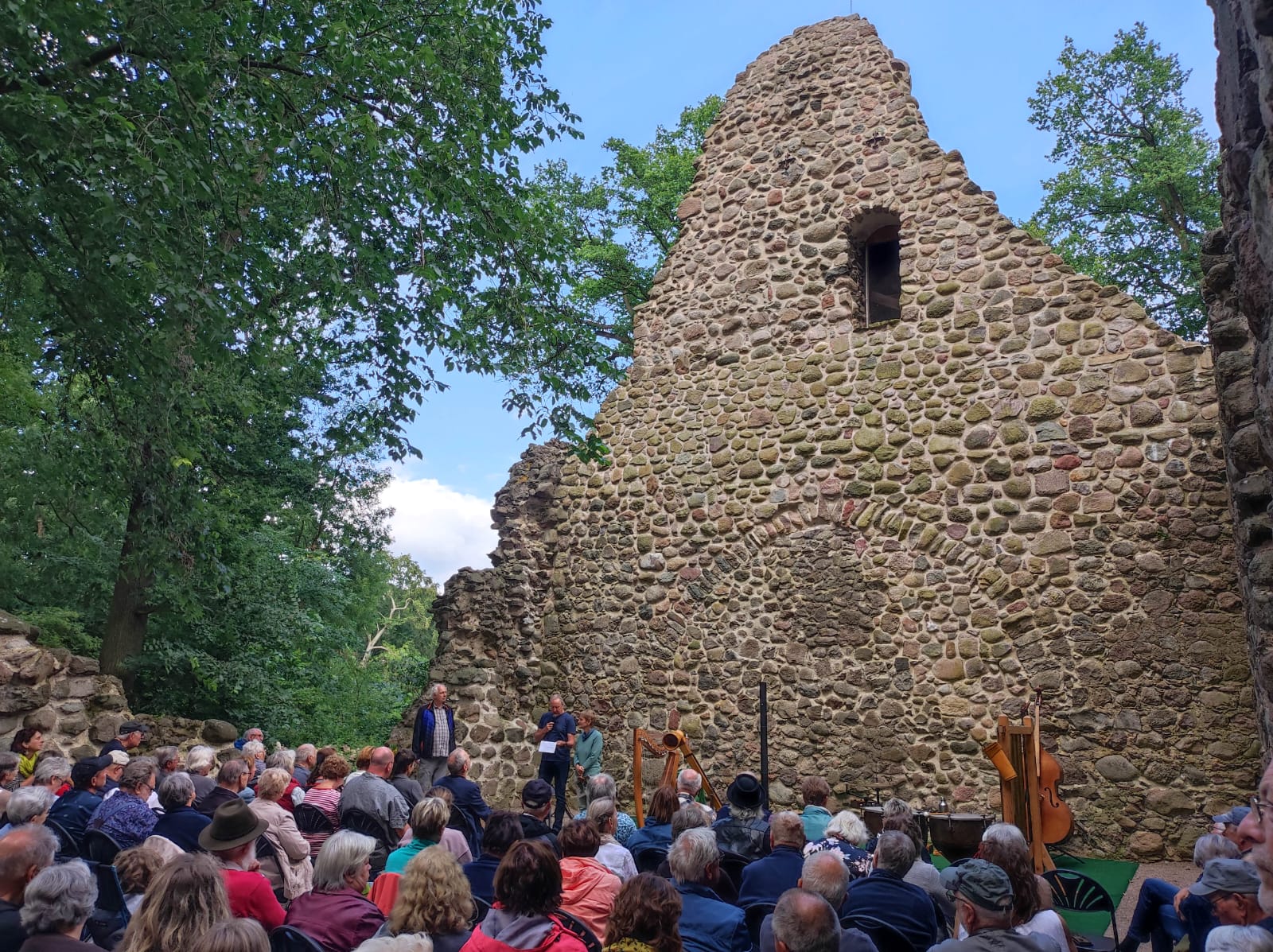 Open-Air-Sommerkonzert mit dem Duo Marzipan aus Berlin