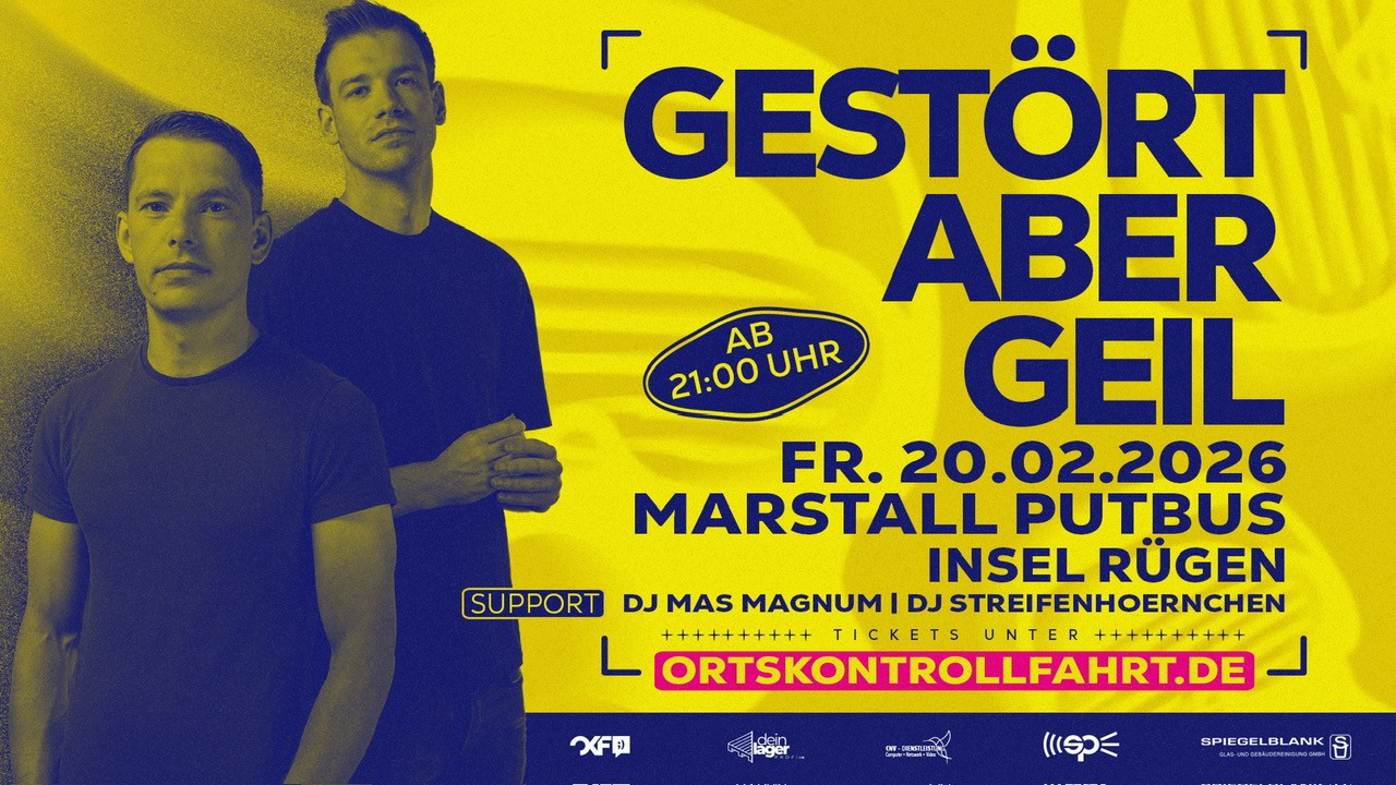 Clubnacht mit DJ-Duo Gestört aber Geil