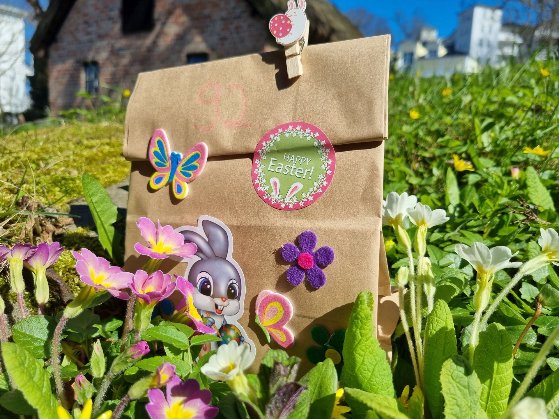 Gemeinsame Ostereiersuche