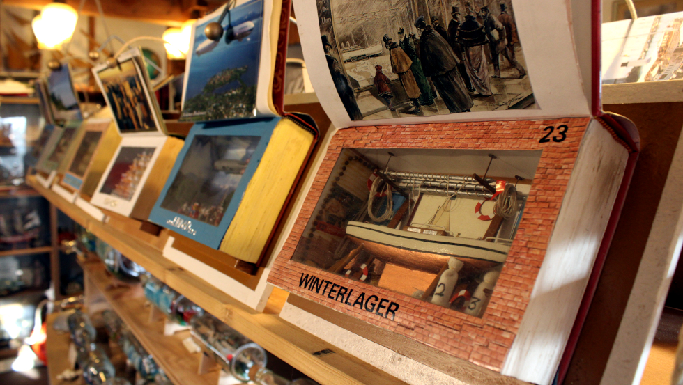 Schiffsminiaturen in Büchern &copy; VMO, Siekmann