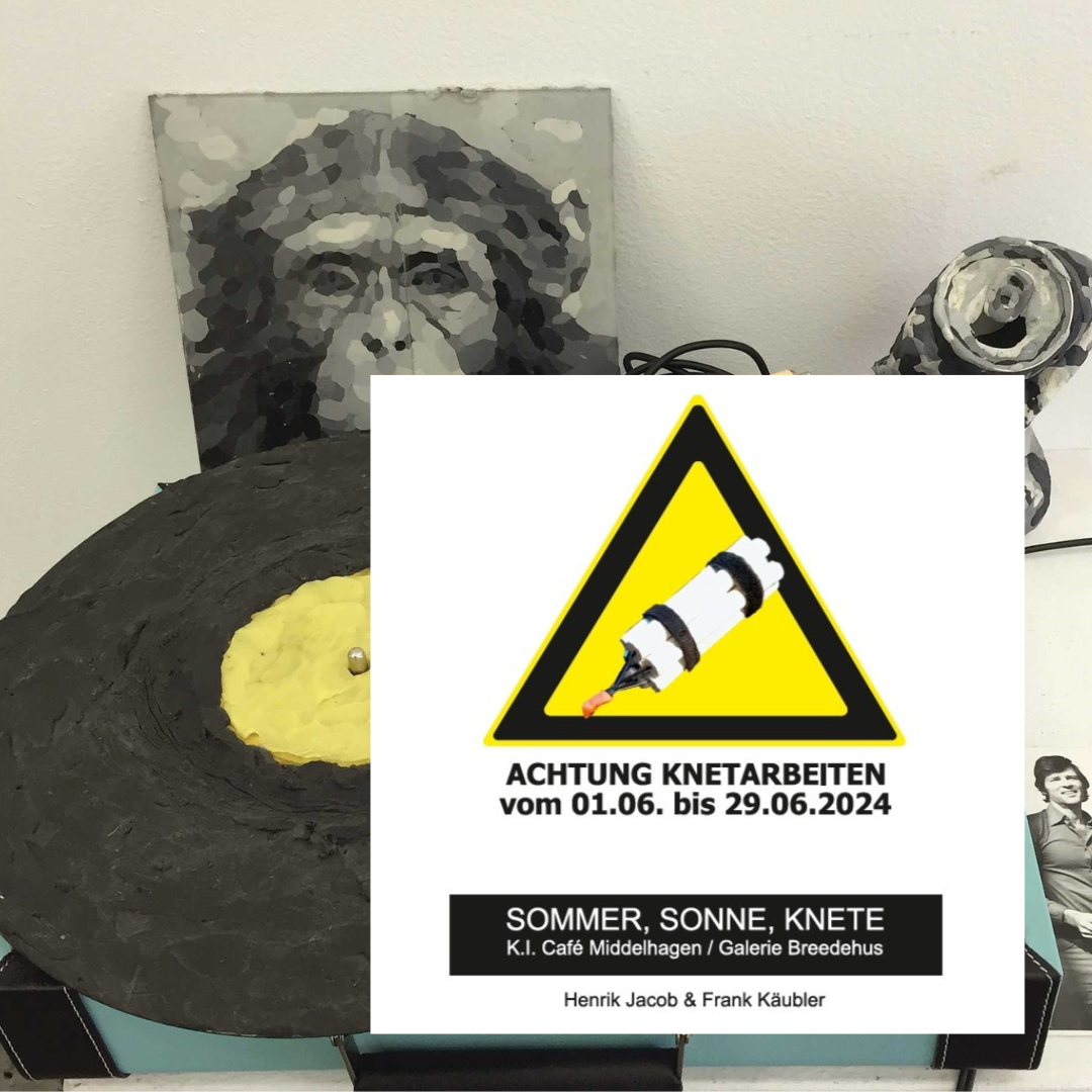 3. - 29. Juni - interaktives Knetcafé und Ausstellung