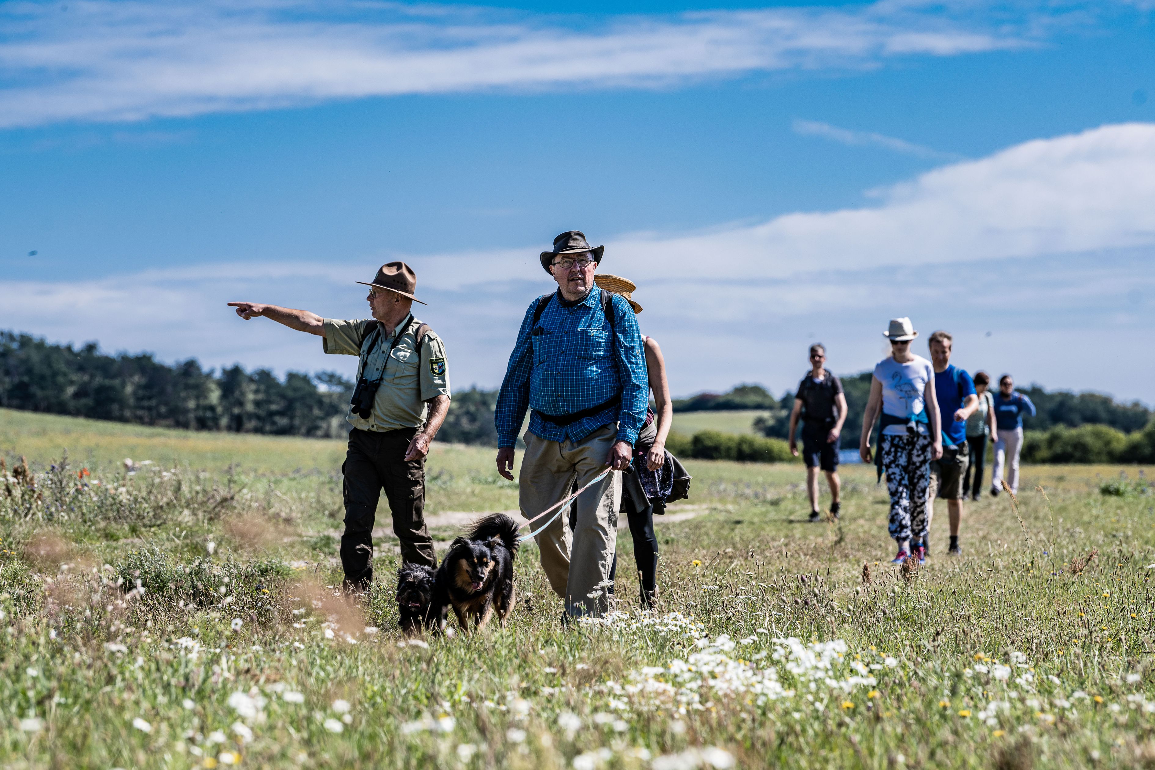 Rangerwanderung auf den Zicker Bergen