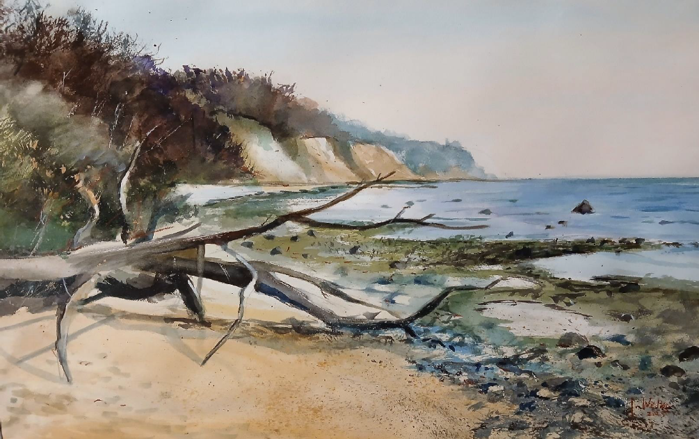 Vernissage: Zwischen Bodden und Meer - Aquarelle von Georg Welke & Heinz Hildebrandt