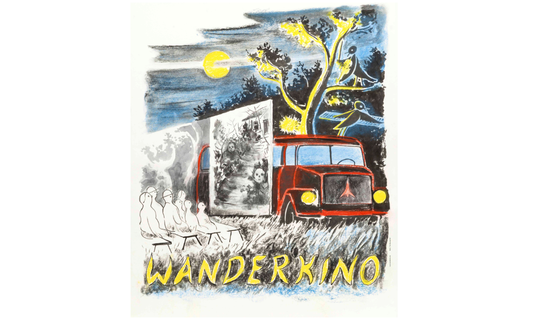 Wanderkino am Hafen Lauterbach